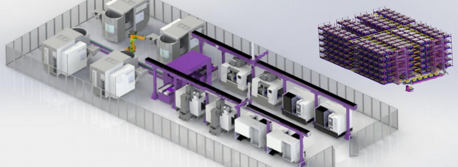 Domestically advanced mechanical processing automation production line
