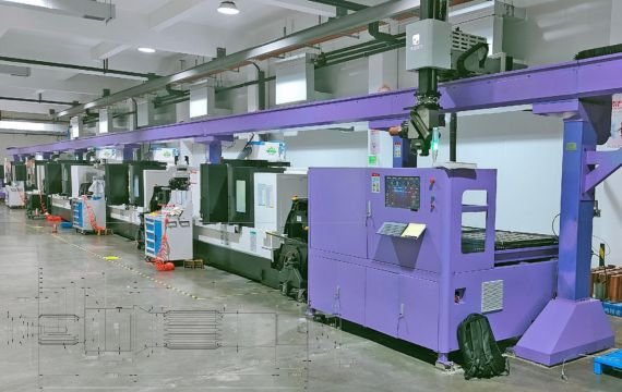 One-stop solution for automatic machining production line