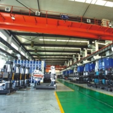 Radial drilling machine automatic spray painting workshop show