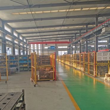 Radial drilling machine parts warehouse show