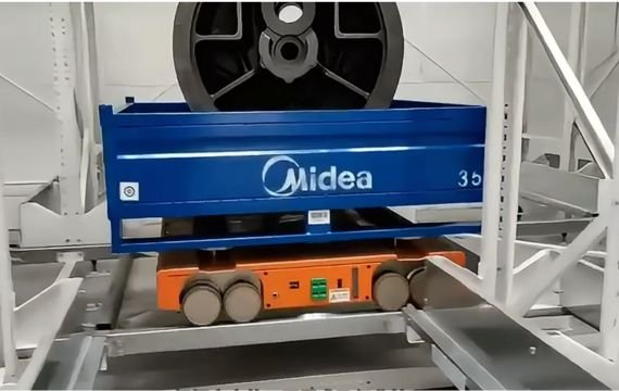 Automatic stereoscopic warehouse case 6 home appliances