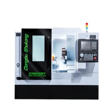 C46K MSYC46K CNC Slant Bed Lathe With Gang Tooling