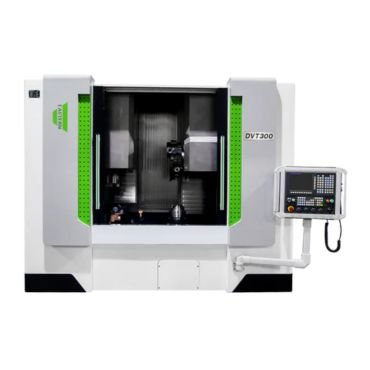DVT300 Vertical Turning Lathe With Double Spindles And Double Turrets