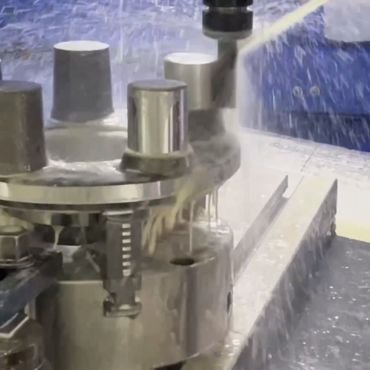 Roughing of engineering machinery parts