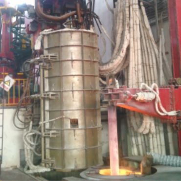 15 tonne practical protective atmosphere electroslag furnace