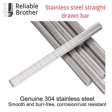 304 stainless steel knurled bar
