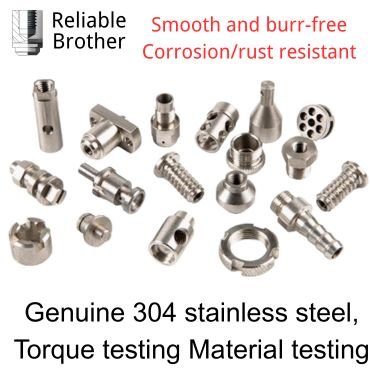 Stainless steel parts for Swiss-type automatic lathes