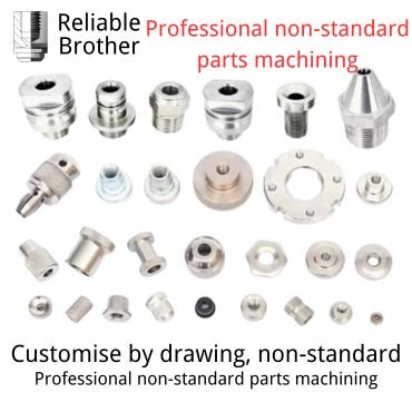 Hand knurled internal and external threaded nuts screws bolts customised