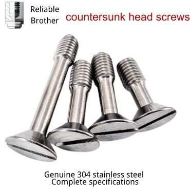Reliable Brother Stainless Steel One Countersunk Head Loose Screws