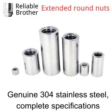Extended round nuts