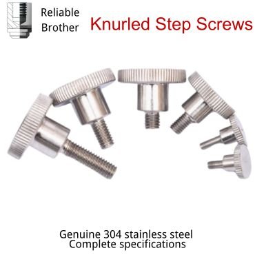 Knurled Step Screws