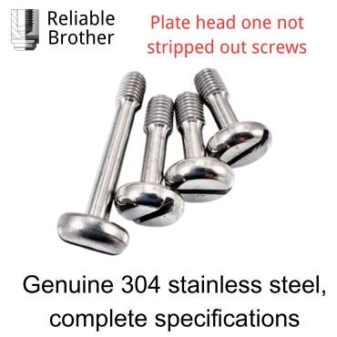 Plate head one not stripped out screws