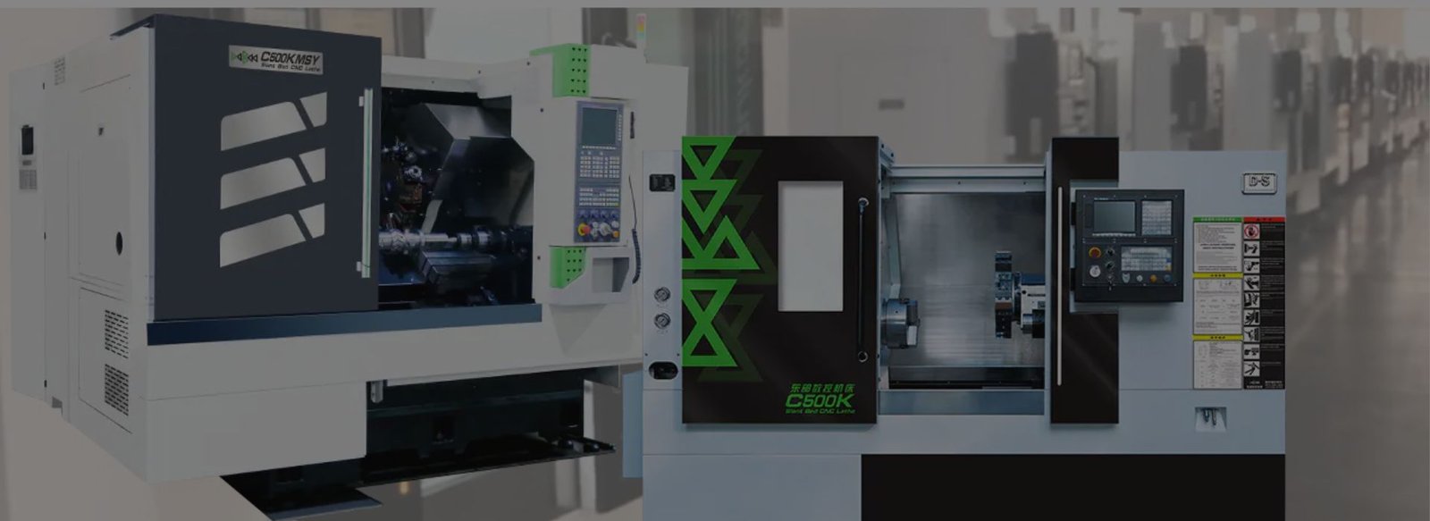 Reliable Brothers CNC Classic Slant Bed Turret Lathe C500K and C500MSY Power Turret Turning & Milling