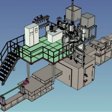 Special vacuum casting equipment