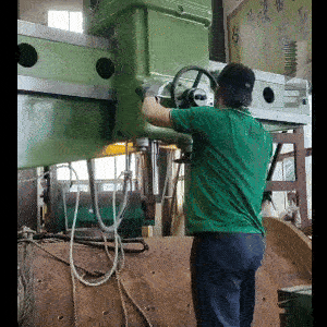 TEFU Z30100X31 rocker arm drilling machine installed user operation and acceptance