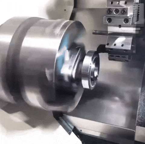 Z600 CNC mill-turn machine with conventional turning functions (external turning and face turning)